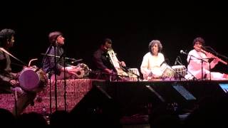 Zakir Hussain Masters of Percussion Oct 2014 [upl. by Reniar]