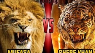 Mufasa saves Simba and Nala from Sherkhan and hyenas fanmade [upl. by Brelje105]