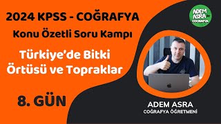 KPSS Coğrafya  Türkiyede Bitki Örtüsü ve Topraklar [upl. by Osnohpla]