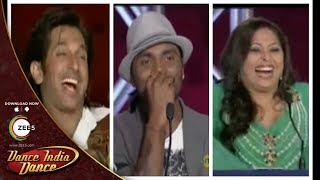 MOST FUNNIEST Auditions On Dance India Dance [upl. by Anilet478]