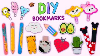 20 DIY BOOKMARK and PAPER CLIP IDEAS YOU WILL LOVE [upl. by Nelac]