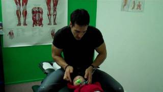 Dr Jason WorrallChiropractic Adjustment on Infant with Facial Palsy [upl. by Clough]