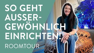 Wohnen mal anders  Eklektisch einzigartig amp originell Roomtour [upl. by Ynove]