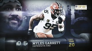 5 Myles Garrett DE Browns NFL Top 100 Players Of 2024 [upl. by Tomasz]