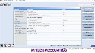 TDS SETUP IN PLUS ACCOUNTING SOFTWARE [upl. by Athenian]