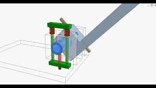 Hinge for 180degree rotation with lock [upl. by Underwood]