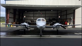 Air Wagner Reviews the Golden Eagle II Cessna 421C N513SJ April 2020 [upl. by Otilopih769]