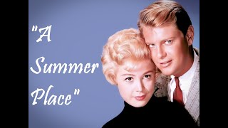 quotTheme From A Summer Placequot Lyrics PERCY FAITH Orchestra 💖 1959 [upl. by Minna]