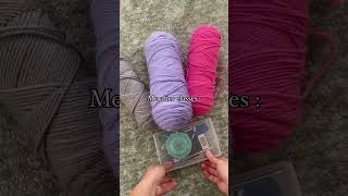 Daily struggle crochet yarn crochetaddict homework college smallbusiness [upl. by Aioj]