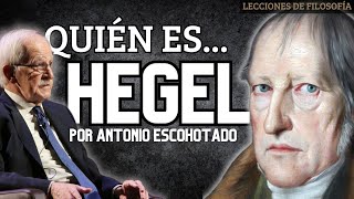 HEGEL explicado por ESCOHOTADO [upl. by Aihsram]