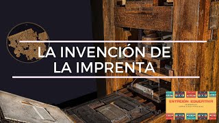 Grandes inventos la Imprenta estacioneducativa [upl. by Anaig]