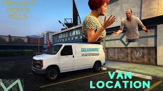 Where to find Deludamol Pharmaceuticals Van Location  GTA V Trevors Moms pills [upl. by Eugor]