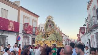 Procesión de la Virgen de la Estrella de Chucena 2024 [upl. by Victor]