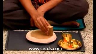 Montessori Activities  Practical Life Exercises  Making paste using Sandalwood [upl. by Yendirb]