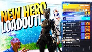 HYPETHE NEW HERO LOADOUT IMPROVEMENTS  FORTNITE SAVE THE WORLD [upl. by Nnylkoorb]