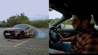 Dulquer Salman Car Drift dq dulquersalmaan kurup [upl. by Adnuahsal]