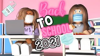 BACK TO SCHOOL 2021  Bloxburg Roleplay Roblox [upl. by Neb712]