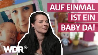 „Plötzlich hatte ich ein Kind im Arm“ Janina wusste nicht dass sie schwanger ist  Frau TV  WDR [upl. by Akinirt796]