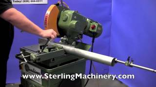 14quot Used Doringer Cold Saw For Cutting Steel Stainless Aluminum Brass Copper Plastics [upl. by Pain204]