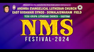 NMS FESTIVALS  2024  DOWLESWARAM FIELD  EAST GODAVARI SYNOD [upl. by Pape230]