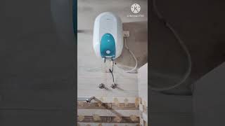 Havells Installation 25L Storage 💧Water Geyser White amp Blue Installations okay [upl. by Sayed125]