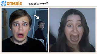 My reflection scares people ON OMEGLE [upl. by Padriac]