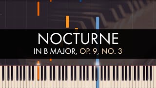 Frédéric Chopin  Nocturne in B Major Op 9 No 3 [upl. by Flight]