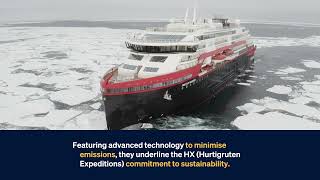 Sustainable Exploration MS Fridtjof Nansen amp MS Roald Amundsen [upl. by Negriv]