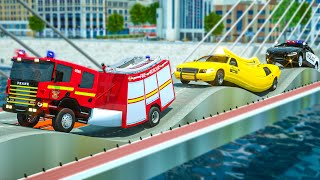 Cars Vs Convex Roads  Wheel City Heroes WCH Truck Cartoon [upl. by Narok802]