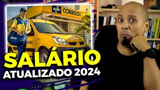 Novo SALÁRIO Concurso CORREIOS 2024  ATUALIZADO🔥 [upl. by Ark]