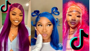 💖Best TikTok Wig installation compilations🦋✨ wiginstall wiginstallation tiktokcompilation [upl. by Euqnomod532]