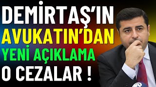 Selahattin Demirtaşın Avukatından Yeni Açıklama [upl. by Arahc]