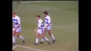 Roy Wegerle Goal QPR v Arsenal Mar 1990 [upl. by Aikcin282]