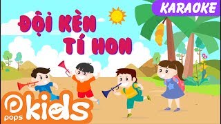 🎤Karaoke Đội Kèn Tí Hon🎺🎼  Nhạc Thiếu Nhi Cho Bé  Vietnamese Kids Songs [upl. by Shurlocke641]