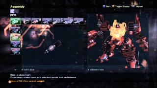 Armored Core Verdict Day Build Tutorial Fortress Heavy Bipedal [upl. by Monti]