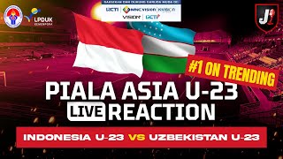 🔴INDONESIA U23 VS UZBEKISTAN U23  AFC U23 ASIAN CUP  LIVE REACTION [upl. by Radbourne74]