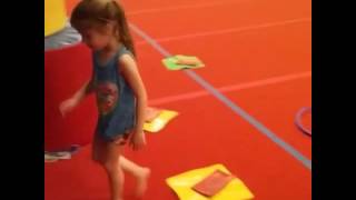 Preschool Warmup at Upper Merion Dance and Gymnastics Academy [upl. by Ferdinande]