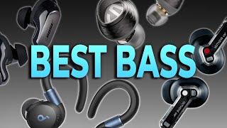 Top 10 Earbuds for BASS HEADS in 2024 [upl. by Lered]