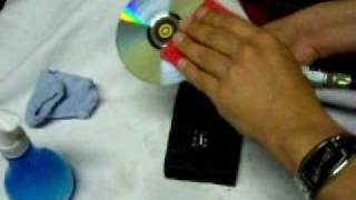 how to fix or repair scratched cd dvd games movies [upl. by Assirolc163]