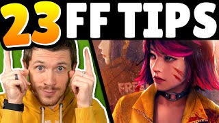 23 Tips I WISH I Knew in Free Fire [upl. by Darbie]