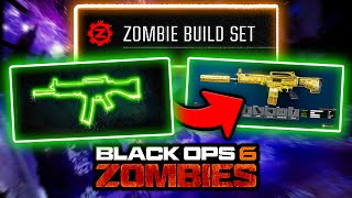 Customize WALL WEAPONS With ZOMBIE BUILDS in Black Ops 6 ZOMBIES [upl. by Yevre]