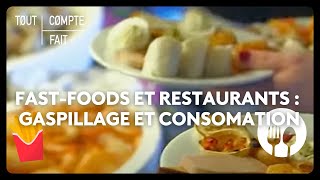 Fastfoods et restaurants  gaspillage et consomation [upl. by Rosalba848]