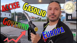 Accise Gasolio Governo ed Europa [upl. by Ganiats]