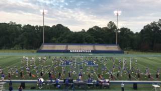 Mooresville NC High School Marching Band quotFull Swingquot early season exhibition [upl. by Nedi770]