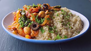 Reteta  Quinoa cu năut si rosii  Chickpea and tomato quinoa [upl. by Htebazle]