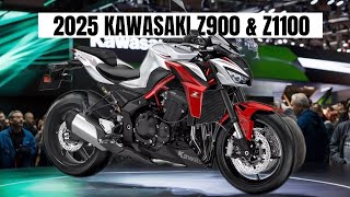 2025 KAWASAKI Z900 amp Z1100 UNVEILED [upl. by Odnalref]