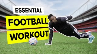 IMPROVE your STRENGTH with this full football workout [upl. by Mathew]