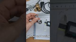 How do you replace rear axle bearing on Geo Tracker [upl. by Ahsirtap887]