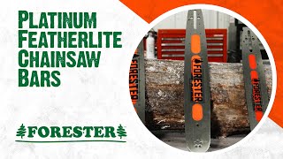 Forester® Platinum Featherlite Chainsaw Bar [upl. by Atinar]