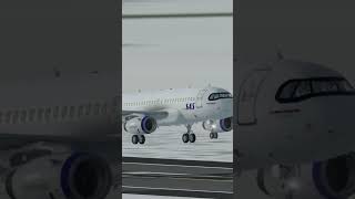 RFSSAS A319 landing at Arlanda aviation landing fly foryou sas avgeek skyteam a319 [upl. by Yonit735]